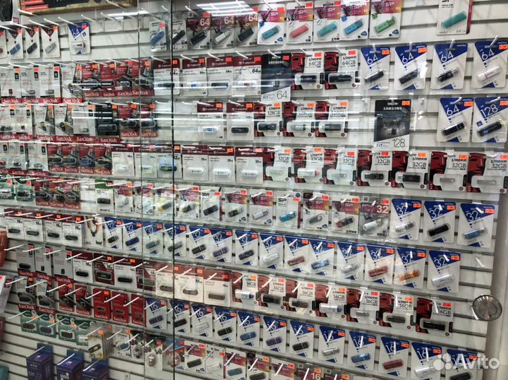 Флешка, USB-Flash 4/8/16/32/64/128/256Gb