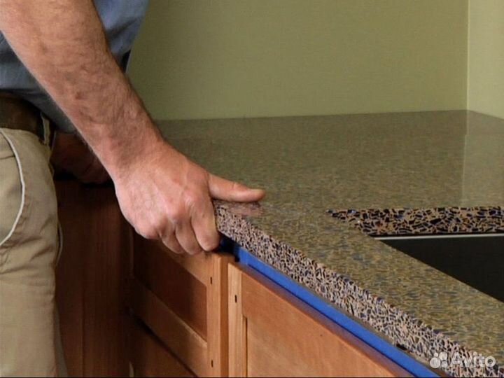 Барная стойка из искусственного камня