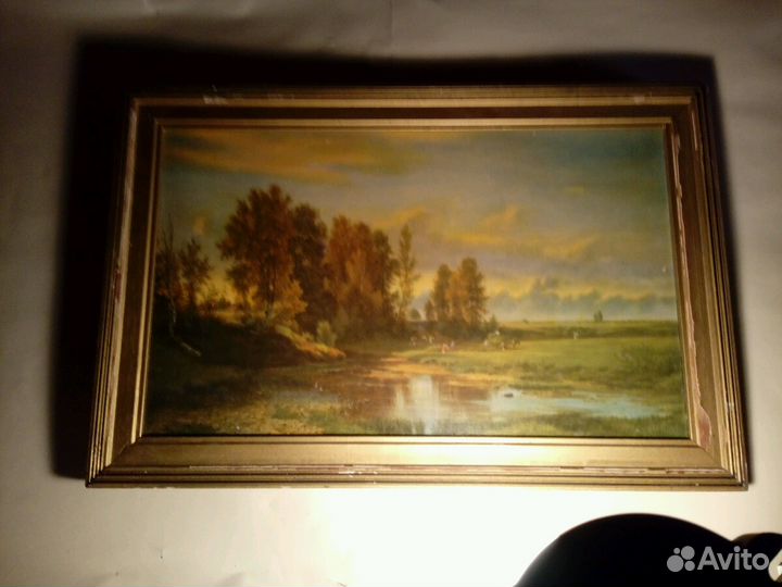 Картина (репродукция) Л.Каменева. 