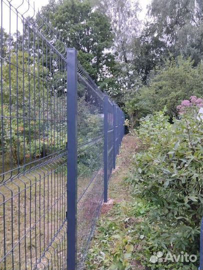 Сетка для забора 3D