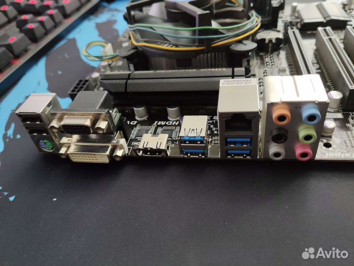 Intel Core i7 4770k + MB GA-Z87M-D3H + 16 GB RAM