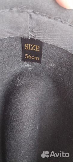 Шляпа фетровая женская