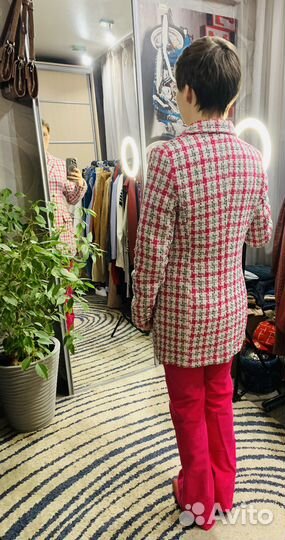 Твидовый жакет 40 42