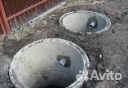 Септик.выгребная яма. Земляные работы