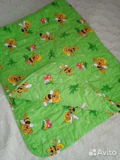 Одеяло детское рязмер 105 на 130
