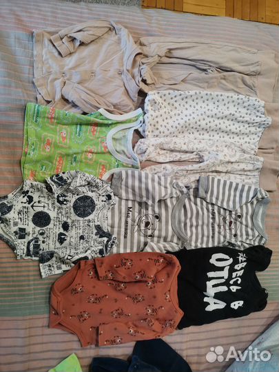Вещи пакетом на мальчика от 3 до 6 мес