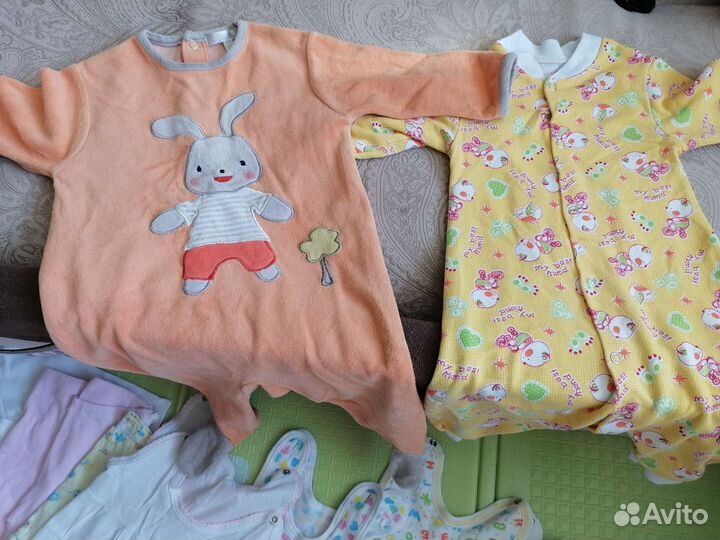 Детские вещи на девочку пакетом