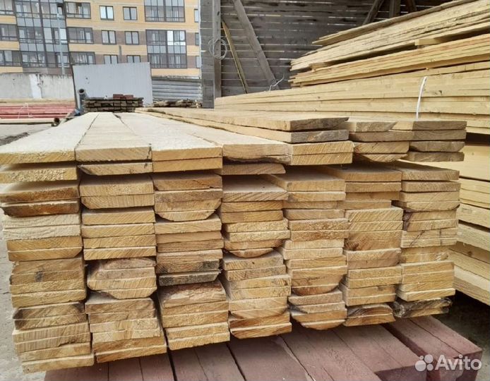 Доска обрезная 50х100х6000