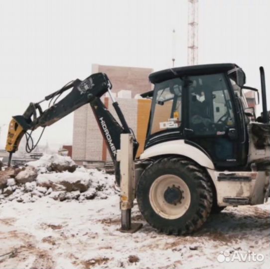 Услуги экскаватора погрузчика