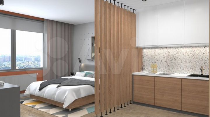 Квартира-студия, 23,1 м², 11/12 эт.