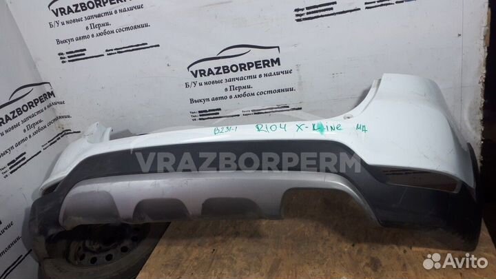 Бампер задний Kia RIO