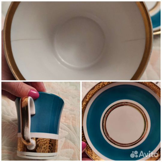 Чайная пара бокал лфз под реставрацию