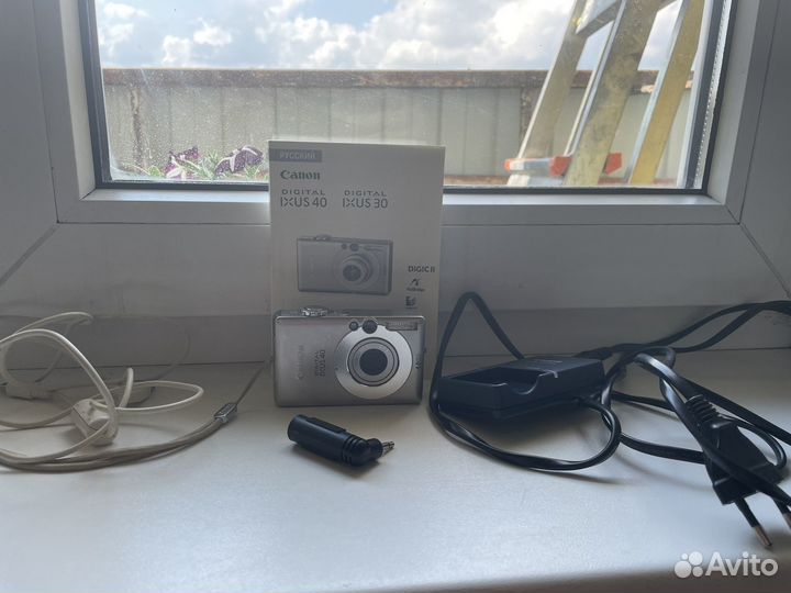 Компактный фотоаппарат canon digital ixus 40