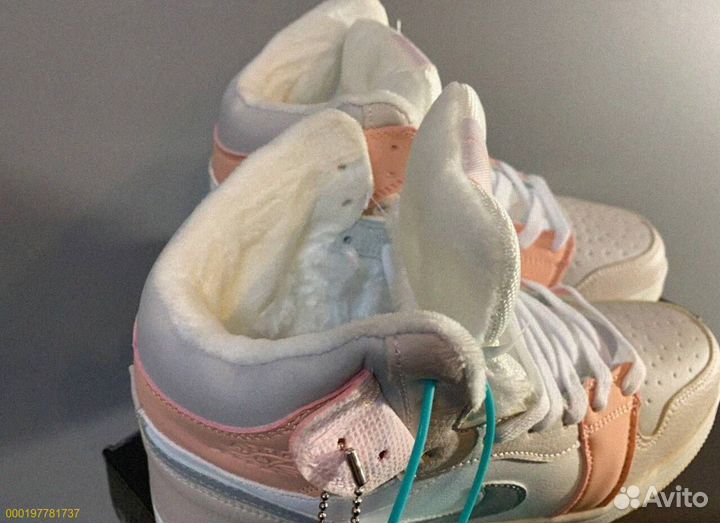 Кроссовки Nike Air Jordan тёплые (Арт.84947)