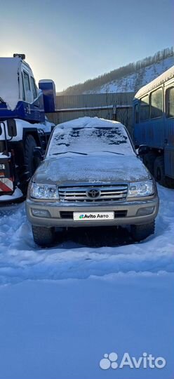 Toyota Land Cruiser 4.2 МТ, 2005, 616 577 км