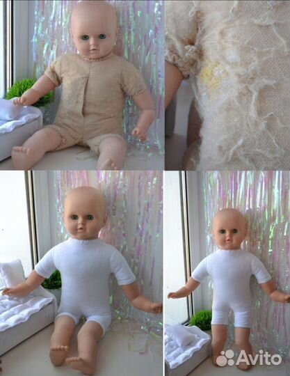 Реставрация, ремонт игрушек, кукол