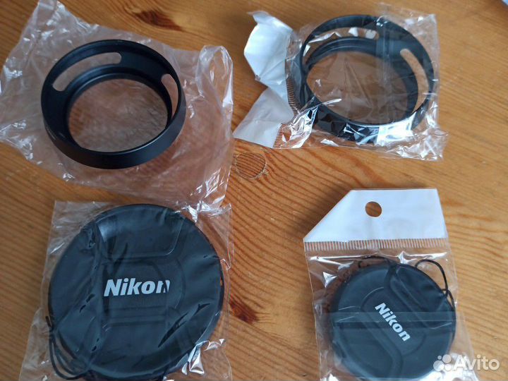 Новые крышки для объектива Nikon и бленды