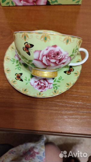 Чайный набор:чашка + блюдце в красивой упаковке