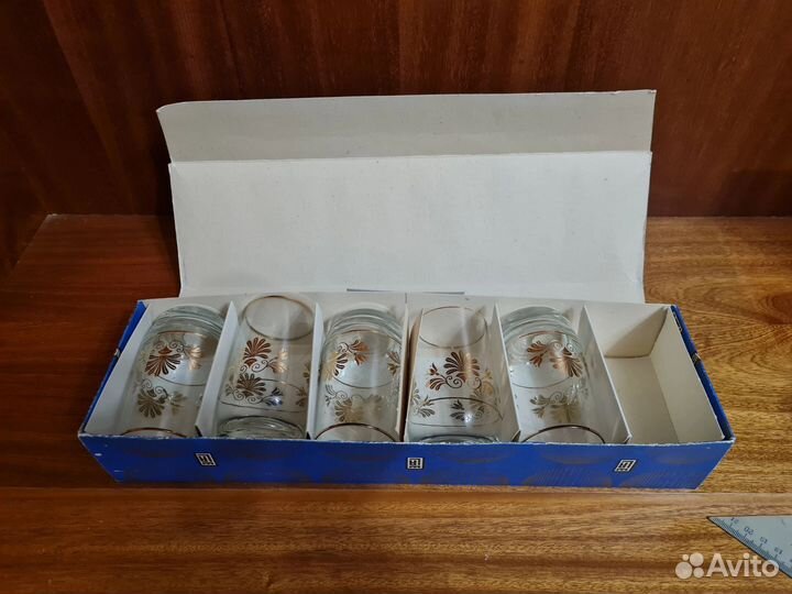 Хрустальные бокалы Богемия