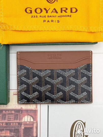 Картхолдер Goyard канва