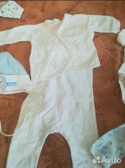 Детские вещи от 0