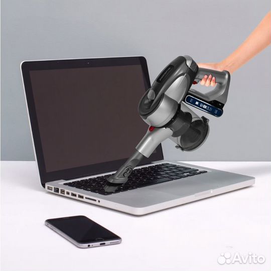 Пылесос вертикальный Polaris pvcs 1100 синий