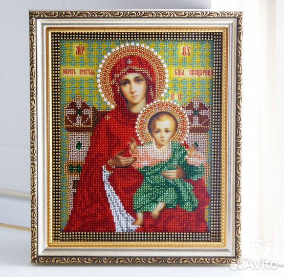 Иконы вышитые бисером