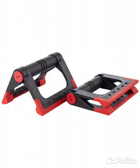 Упоры для отжиманий складные starfit BA-304 черный