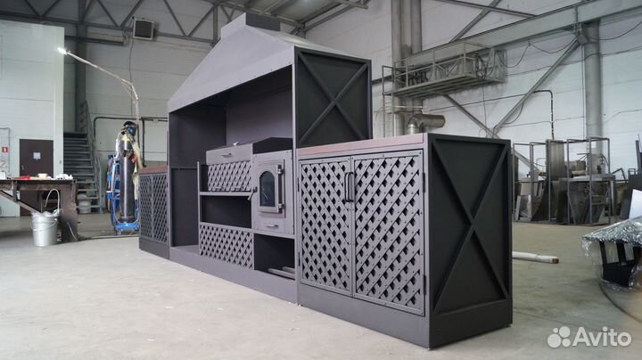 Мангальный комплекс лофт