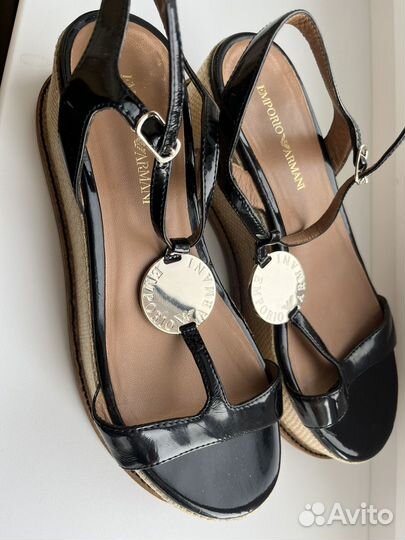 Босоножки emporio armani