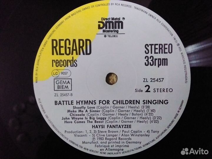 Винил фирменный поп исполнителей