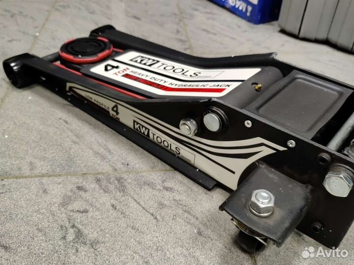 Подкатной домкрат Kw tools 4 т низкопрофильный