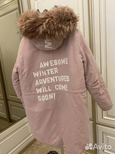 Парка пуховик для девочки