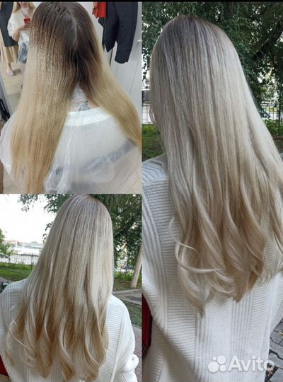 Стрижки окрашивание