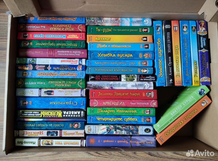 Книги фэнтези 72 шт