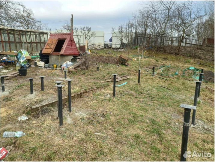 Замена фундамента/Реконструкция под ключ