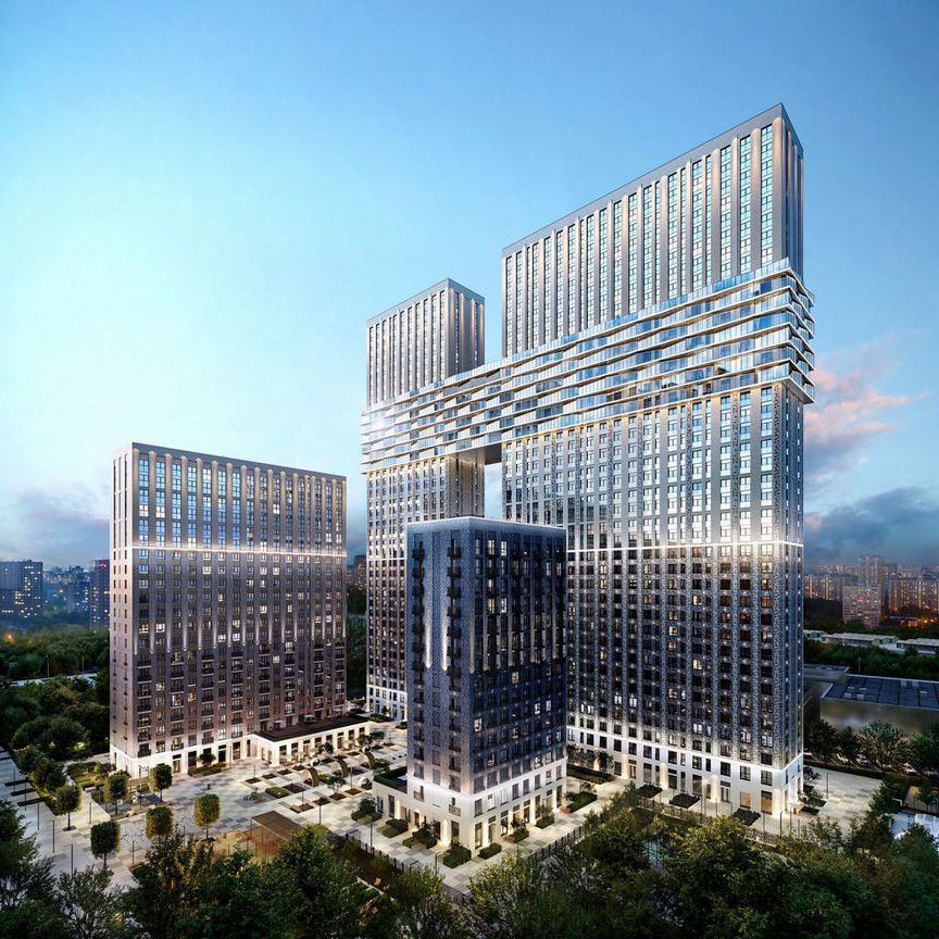 2-к. квартира, 68,7 м², 38/39 эт.