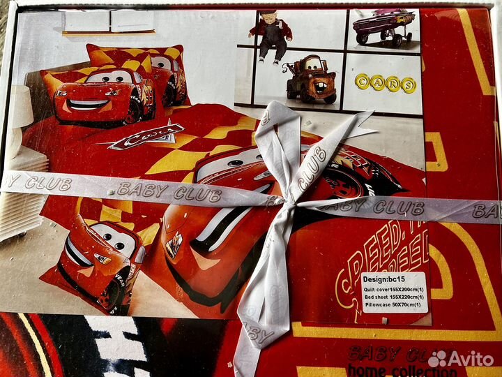 Детское постельное белье сатин