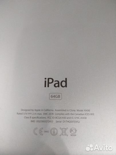 Планшет apple