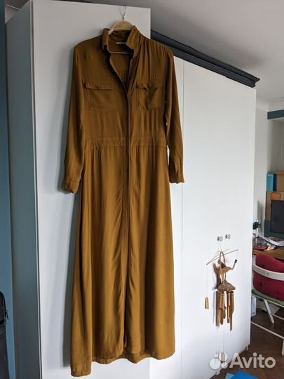 Платье-рубашкa Mango S