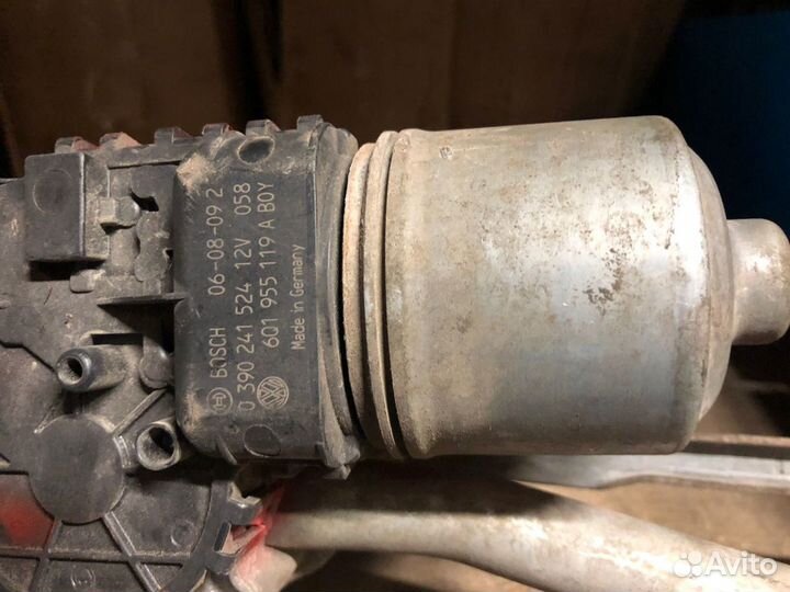 Skoda Fabia Трапеция дворников