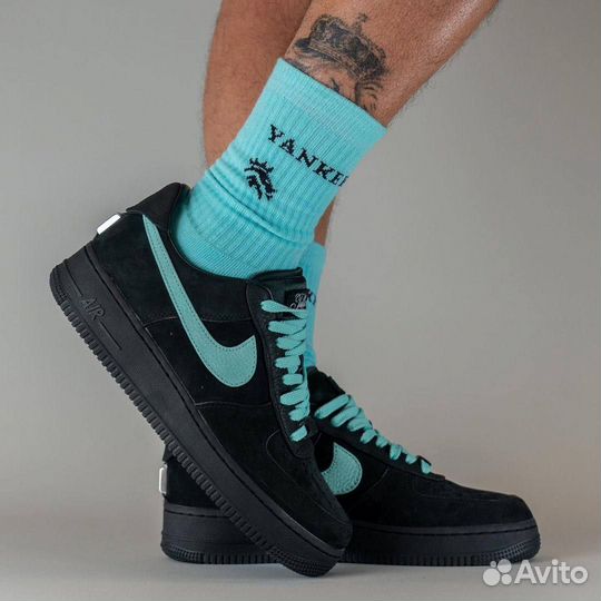 Кроссовки Nike Air Force 1 Tiffany & Co (36-45)