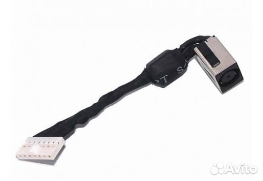 Разъем питания для ноутбука Dell 13 R2 c кабелем