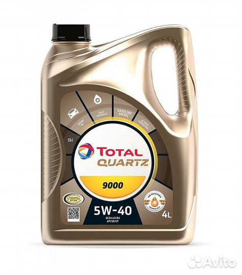 Total Quartz 9000 5W40 4л