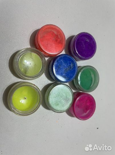 Пигменты neonовые для ногтей