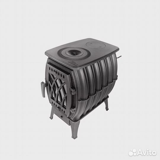 Печь-камин отопительно-варочная Бахта