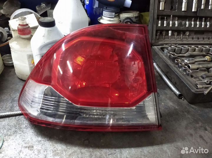 Фонарь левый civic 4d рестайлинг
