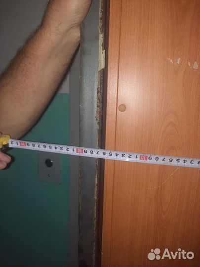 Металлическая дверь бу