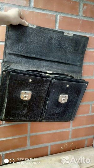 Портфель кожанный СССР