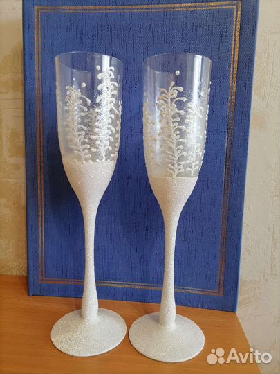 Бокалы фужеры красивые
